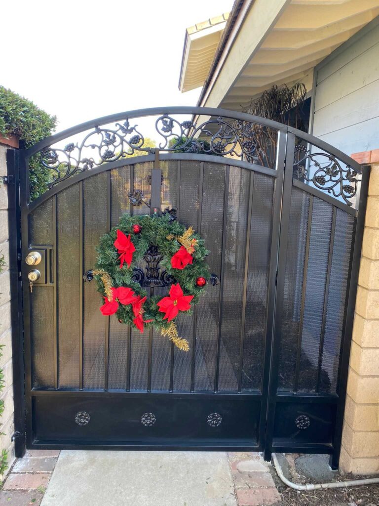 new gate installed in orange county
